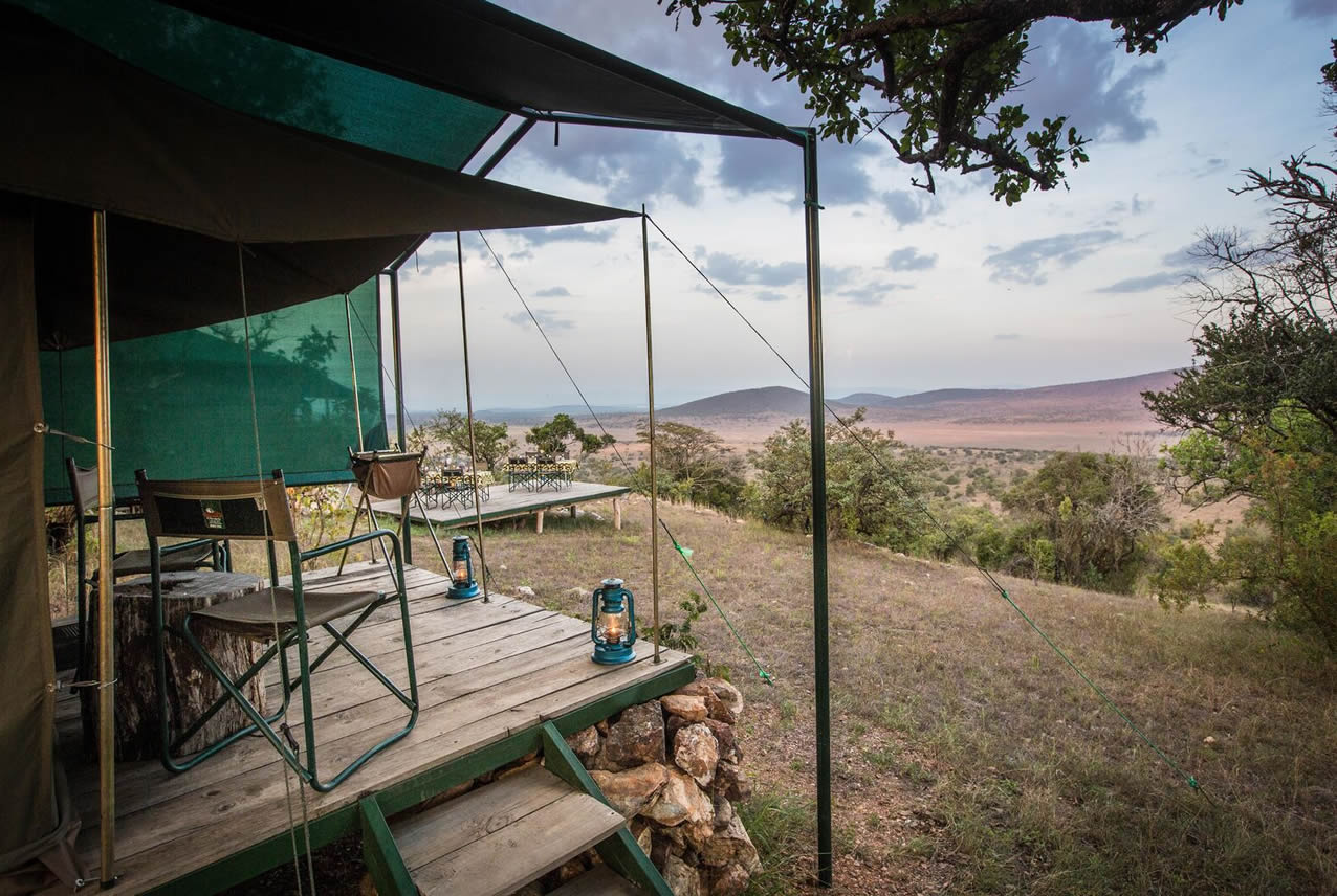 Karenge Bush Camp provides comfortable tented accommodation nestled in the heart of the Akagera National park. Enjoy hearty meals under the stars and fall asleep to the sounds of the African night.