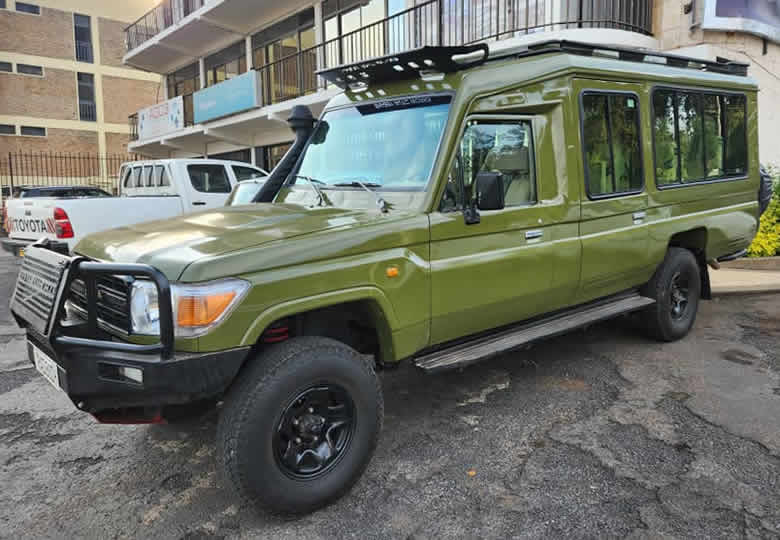 4x4 Rental cars Safari Car customized for wildlife, Car Rentals Rwanda for self-drive tours. Go Safaris Africa is usually a certified auto rental firm located in Kigali Rwanda for self-drive and chauffeurs adventures.