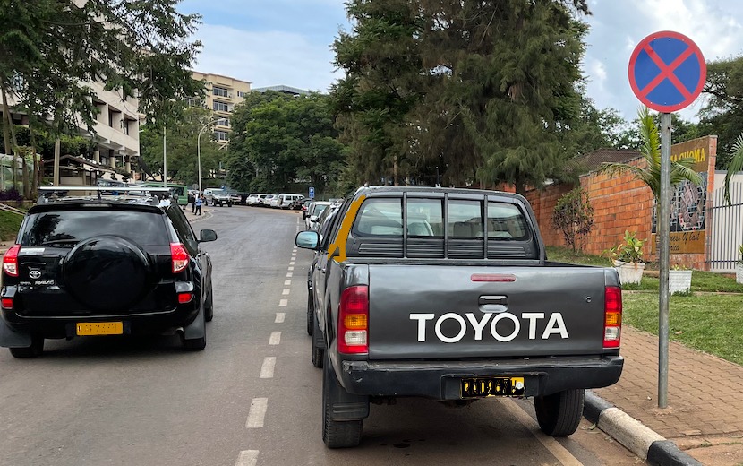 Kigali street parking, Car Rentals Rwanda for self-drive tours. Go Safaris Africa is usually a certified auto rental firm located in Kigali Rwanda for self-drive and chauffeurs adventures. 