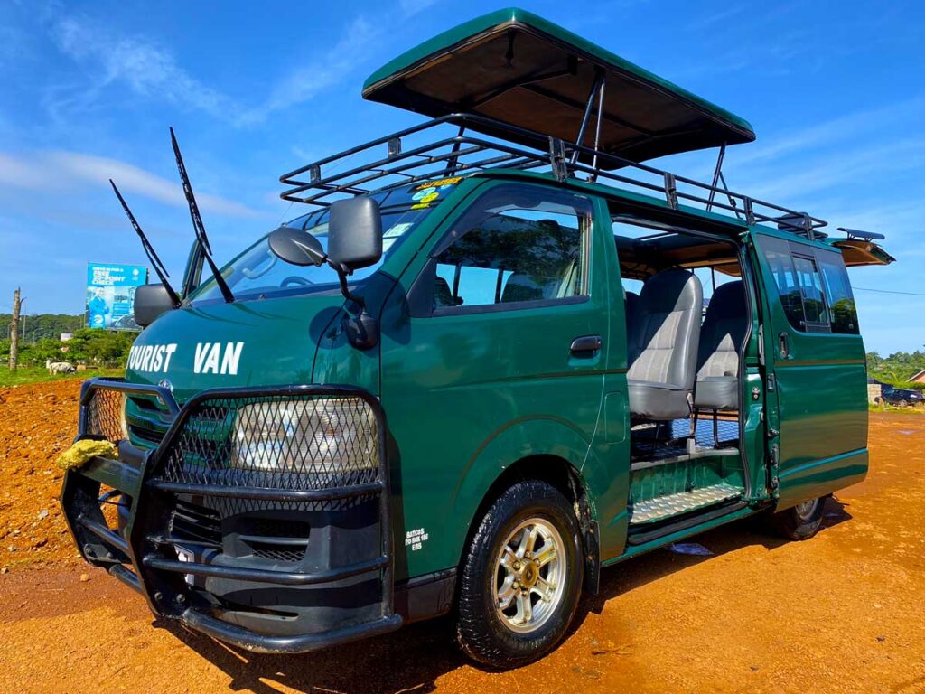 Book safari van rental Rwanda for group tours, airport transfers, city trips, and national park travel with flexible pickup and reliable transport.