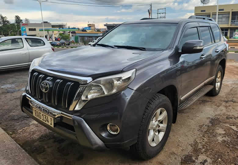 Rental cars in Rwanda from $35/day. Compare self-drive and chauffeur vehicles — Toyota RAV4, Land Cruiser Prado, safari 4x4s & vans. All-inclusive rates, free Kigali delivery.