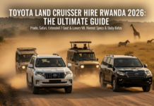 Toyota Land Cruiser Hire Rwanda 2026: Prado, V8 & Safari Models Compared Toyota Land Cruiser hire in Rwanda 2026. Compare Prado ($70/day), V8 luxury ($120/day) & Safari pop-up roof ($80/day). Which is right for your trip? Honest guide.