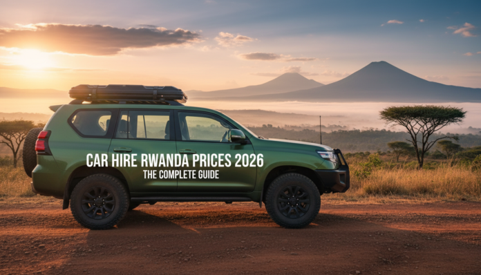 Car hire Rwanda prices 2026 — RAV4 from $40/day, Land Cruiser Prado from $70/day. Compare local vs international rates, what is included, hidden fees & booking tips